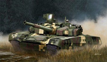 Збірна модель українського Т-84 Оплот-М TR09512 фото