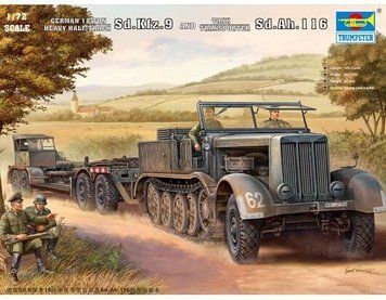 Sd.Kfz.9 (18t) Half-track & Sd.Ah.116 Trailer TR07275 фото