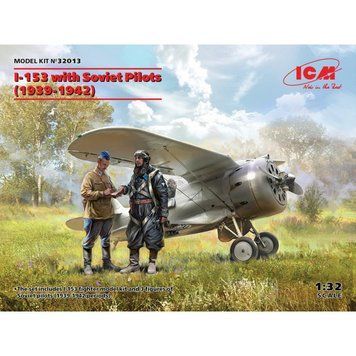 IРадянський винищувач І-153 з пілотами (1939-1942) ICM32013 фото