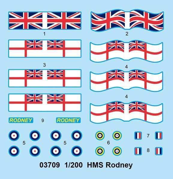 HMS Rodney TR03709 фото