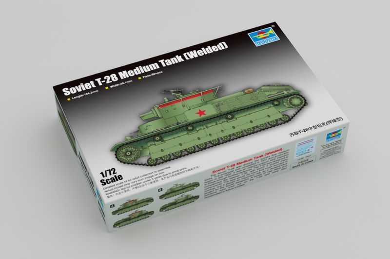 Soviet T-28 Medium Tank (Welded) TR07150 фото