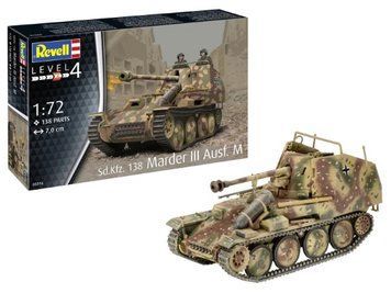 Збірна модель 1:72 танка Sd.Kfz.138 Marder III Ausf.M Revell 03316 REV03316 фото