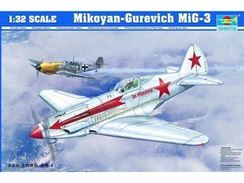 Збірна модель літака МіГ-3 Мікоян-Гуревич TR02230 фото