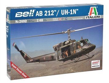 Assembled model 1/48 helicopter Bell AB 212/UH-1N IT2692 фото