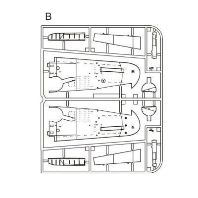 Збірна модель Літак 1/32 P-39Q Air Cobra KH32013 фото