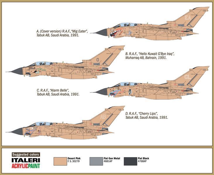 Tornado GR. 1 RAG "Gulf War" IT1384 фото