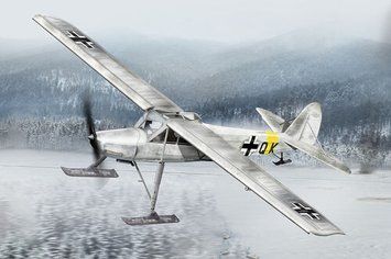 Збірна модель Fieseler Fi-156 C-3 Skiplane HB80183 фото