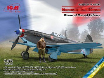 Збірна модель 1/32 літак Нормандія-Німан. Літак Марселя Лефевра ICM32092 фото