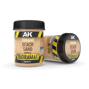 Terrains Beach Sand 250ml / Паста для створення ефекту пляжного піску AK8019 фото