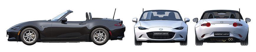Японський спортивний автомобіль 1/24 Мазда МХ-5 (Mazda MX-5) Tamiya 24342 , збірна модель автомобіля TAM24342 фото