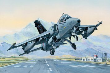 Збірна модель літака AMX Ground Attack Aircraft HB81741 фото