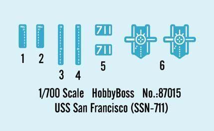 USS San Francisco (SSN-711) HB87015 фото