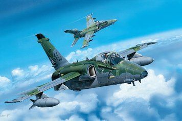 Збірна модель літака A-1A Ground Attack Aircraft HB81742 фото
