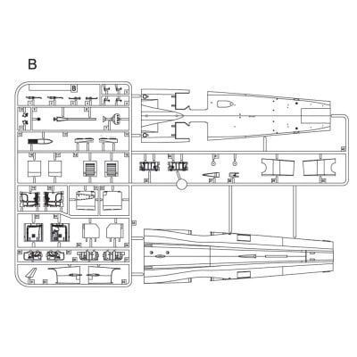 Збірна модель Літак 1/32 RF-5E "Tiger eye" KH32023 фото