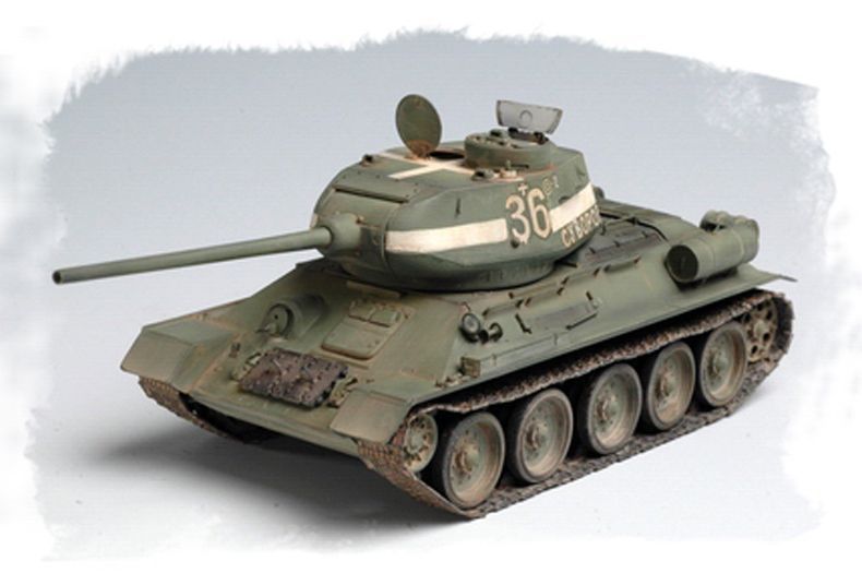 Радянський танк Т-34/85 (1944 р. з шарнірно-зчленованою вежею) HB84809 фото