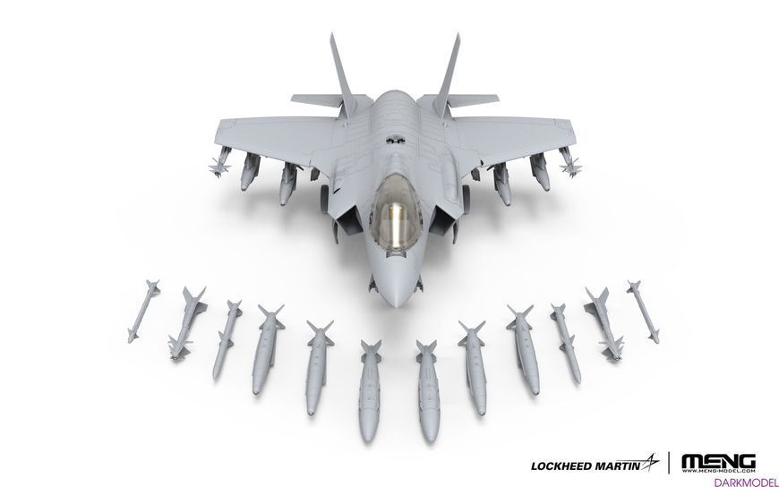 Збірна модель 1/48 літак Lockheed Martin Ф-35I Adir (Israeli Airforce) Менг LS-018 LS-018 фото