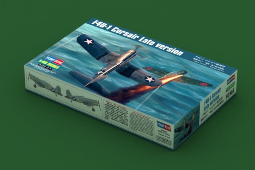 Збірна модель американського винищувача F4U-1 Corsair Late version HB80382 фото
