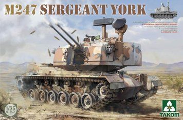 Збірна модель 1/35 Американська ЗСУ M247 Sergeant York TK2160 фото
