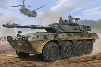 Збірна модель італійської броньованої машини B1 Centauro AFV Early Version (1 Series) TR01562 фото