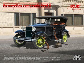Автомобіль гангстерів Ford A ICM24052 фото