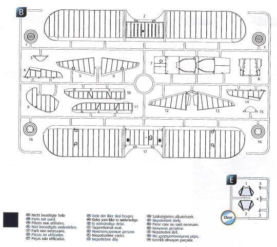 Збірна модель 1/32 літак Stearman PT-17 Kaydet REV03837 фото