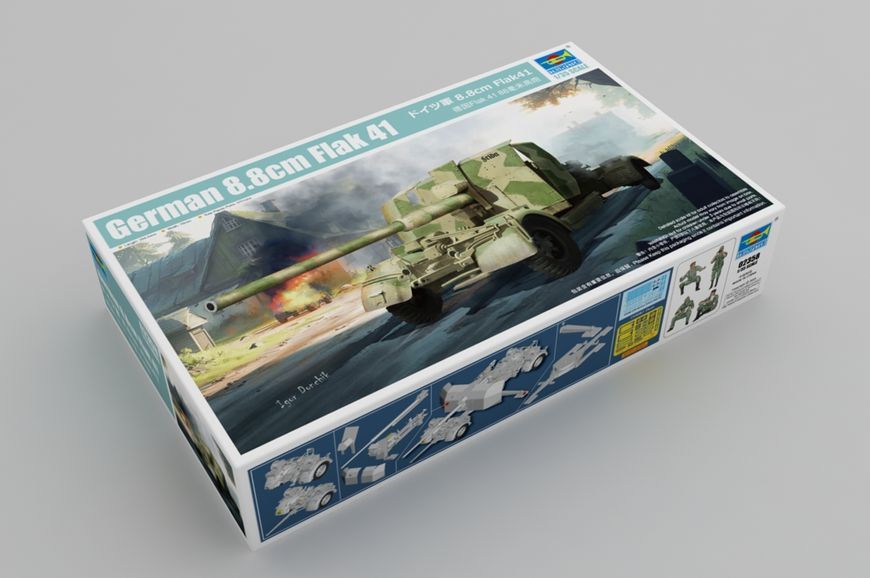 Збірна модель 1/35 Німецька 88-мм гарматна зенітна Flak 41 TR02358 фото
