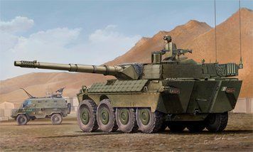 Збірна модель італійського важкого бронеавтомобіля Centauro ранньої модифікації TR01563 фото