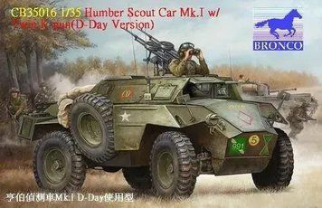 Збірна модель "Humber Scout Car Mk". I w/twin k-gun (D-day version) CB35016 фото