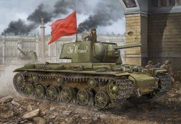 Радянський танк КВ-1 1942 Спрощена вежа HB84812 фото