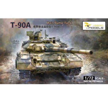 Основний бойовий танк 1/72 Т-90А (T-90A Main Battle Tank) Vespid VS720026 , збірна модель танку від VS720026 фото