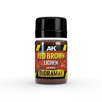 Текстура червоно-коричневого лишайника AK8262 фото