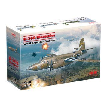 B-26B Marauder, американський бомбардувальник 2 СВ ICM48320 фото