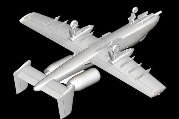 Збірна модель винищувача A-10A Thunderbolt II HB80266 фото