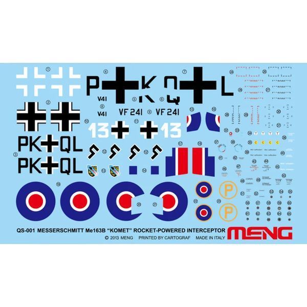 Messerschmitt Me163B "Komet" QS-001 фото