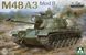 Збірна модель 1/35 Танк М48A3 Patton Mod B TK2162 фото 1