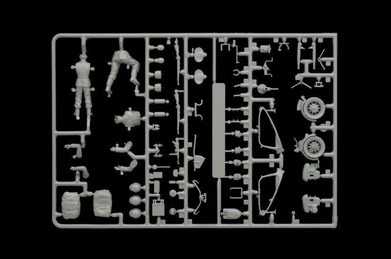 Збірна модель 1/35 Мотоцикл Zundapp KS750 з коляскою IT317 фото
