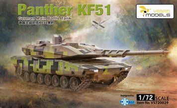 Німецький танк 1/72 Пантера (Panther Kf51 German Main Battle Tank) Vespid VS720029 VS720029 фото