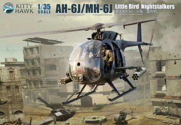 Збірна модель 1/35 Вертоліт AH-6J / MH-6J "Little Bird" KH50003 фото