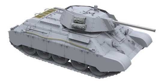 Збірна модель радянського танка T-34 BT009 фото