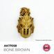 Акрилова фарба BONE BROWN / Коричнева кістка QUICK GEN COLOR AK-Interactive AK 17058 AK17058 фото 2