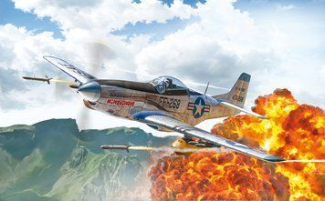 F-51D Mustang Korean War Italeri | No. 1452 | 1:72 IT1452 фото