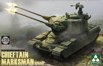 Британська система озброєння ППО Chieftain Marksman SPAAG TK2039 фото