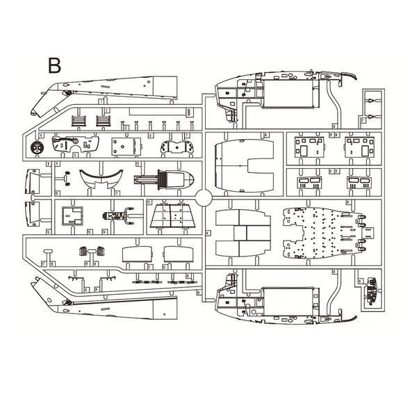 Збірна модель Гелікоптер 1/48 UH-1D "Huey" KH80154 фото