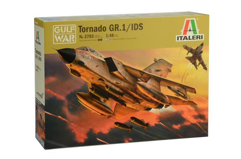Збірна модель 1/48 Літак Tornado GR.1/IDS (Війна у Перській затоці) IT2783 фото