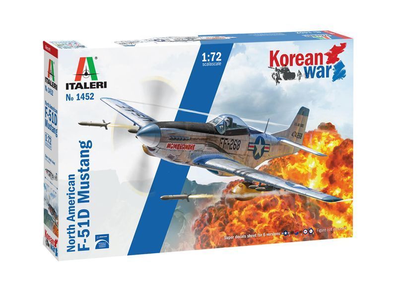 F-51D Mustang Korean War Italeri | No. 1452 | 1:72 IT1452 фото