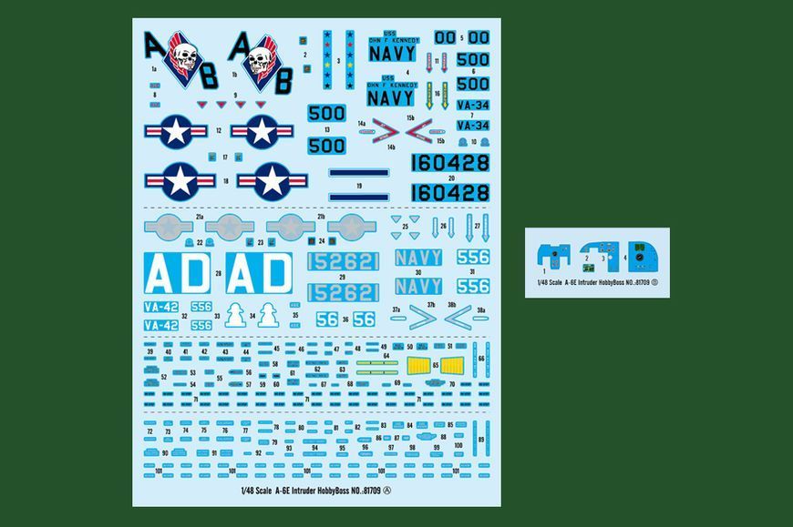 Збірна модель літака A-6E Intruder HB81709 фото