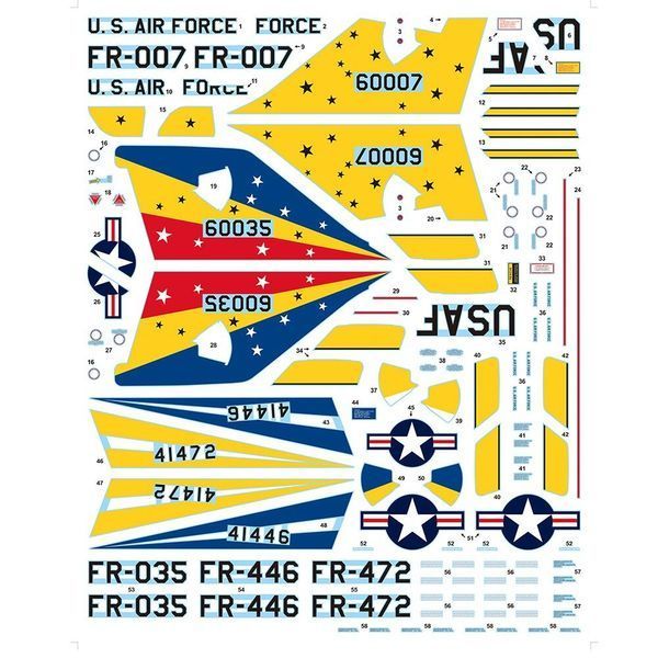 Збірна модель 1/48 Літак F-101A/C Voodoo KH80115 фото