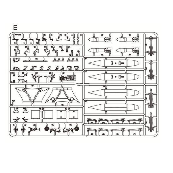 Збірна модель 1/48 Літак F-101A/C Voodoo KH80115 фото