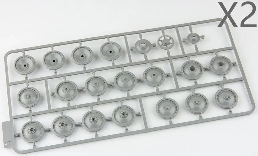 Збірна модель 1/35 Танк Pzkpfwg.V Пантера ранніх випусків TK2174 фото