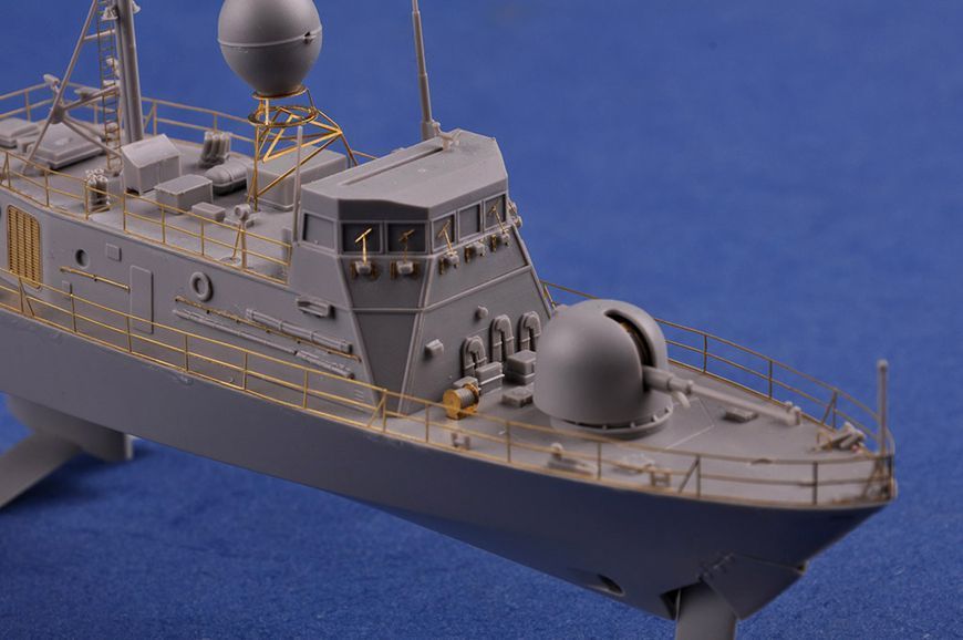 Збірна модель американського військового корабля USS Pegasus PHM-1 HB82005 фото